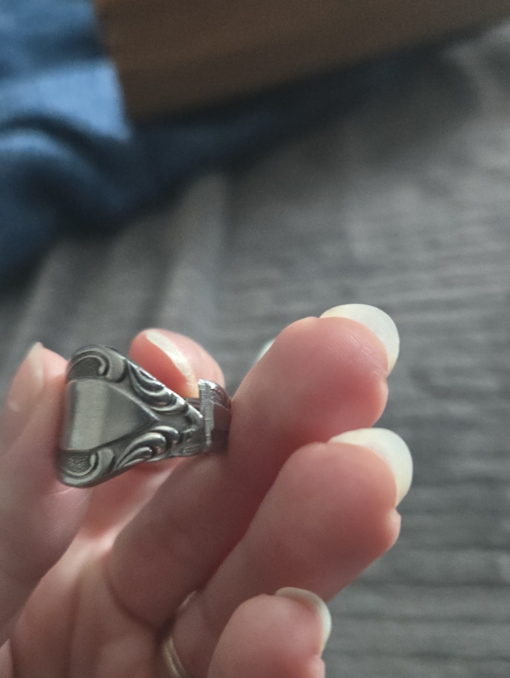 Size 8 Spoon Ring